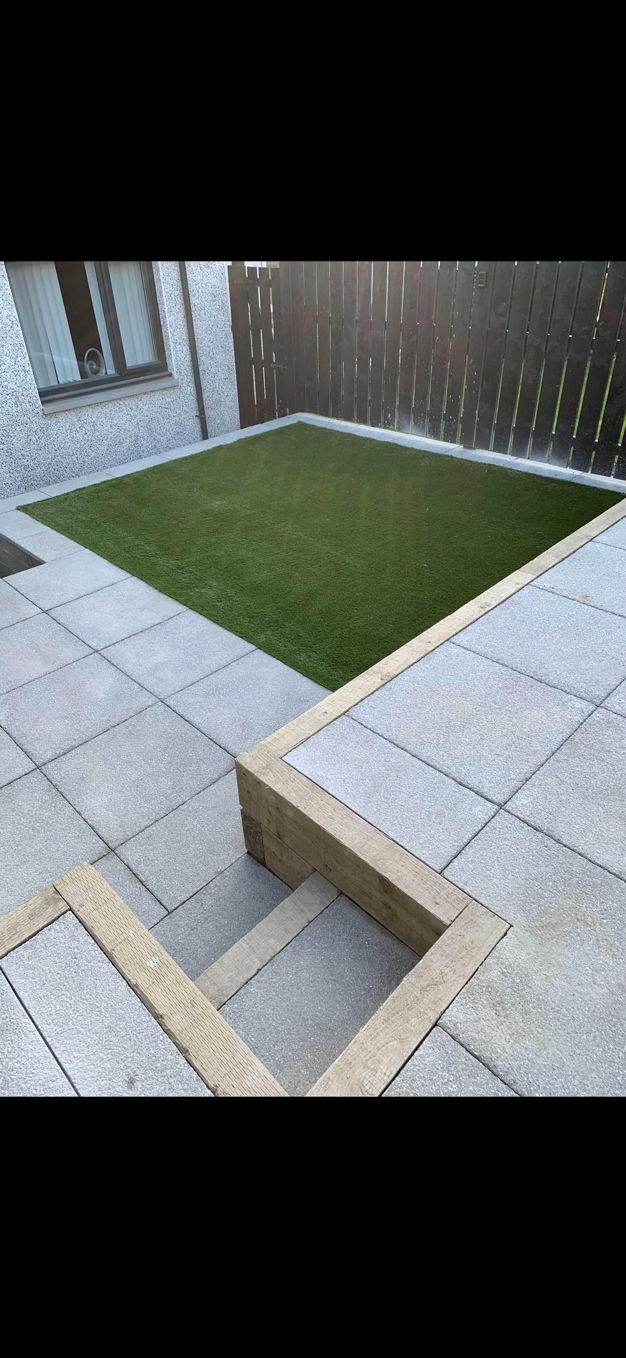 Artificial grass installation